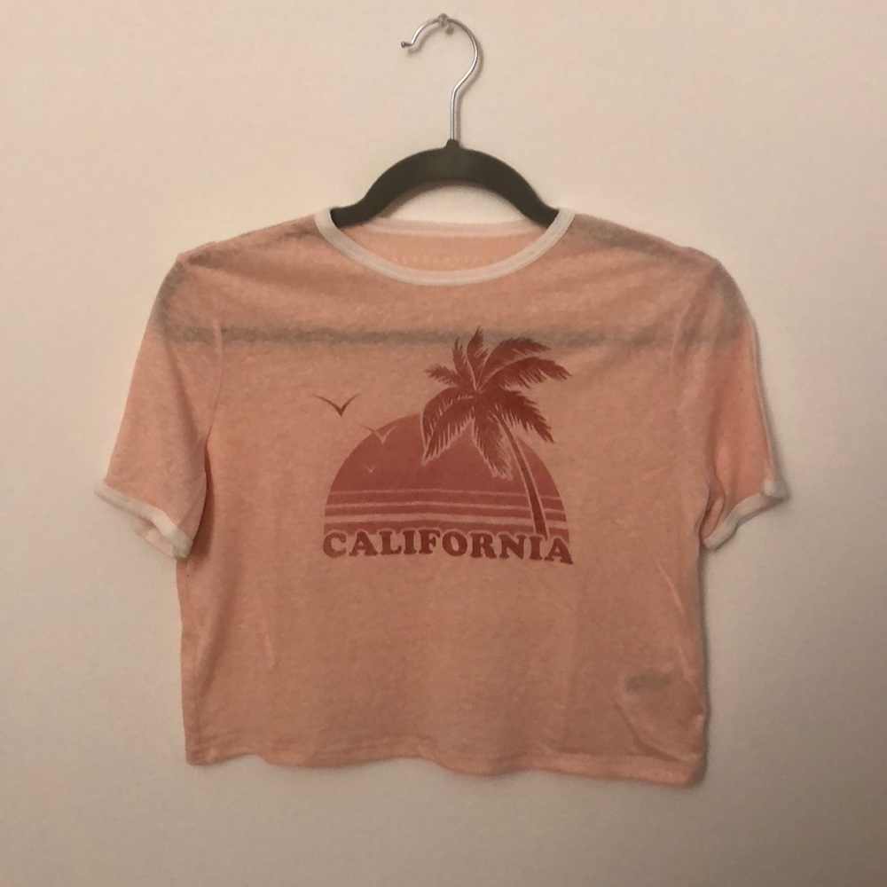Pink Cropped Top